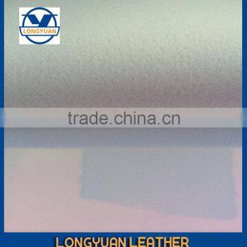 Pattern Leather With Strong Color Mirrored pu Synthetic Leather Made in Wenzhou photo-2