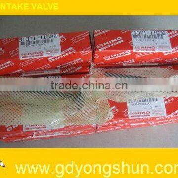 KOBELCO EXCAVATOR ENGINE PARTS,HINO J05E/J08E ENGINE INTAKE VALVE photo-1