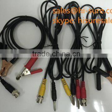 Oscilloscope Cable Set Bnc Male Connectors With Banana Plug and Power Clip photo-2