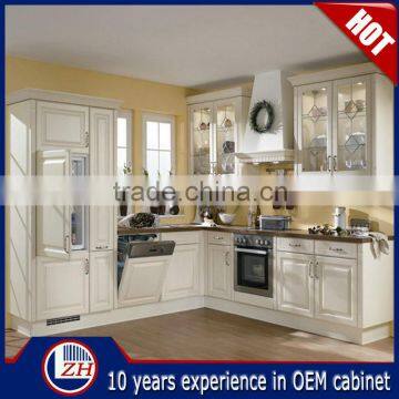 good quality Guangzhou practical pvc kitchen cabinet