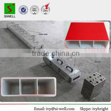 Co-extrusion guardrail PVC profile mould