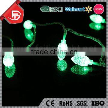 TZFEITIAN Walmart Sedex audit 31V pine cone holiday light