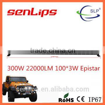 52inch double rows led light bar 300W 22000LM light bar 3 beam choose light bar