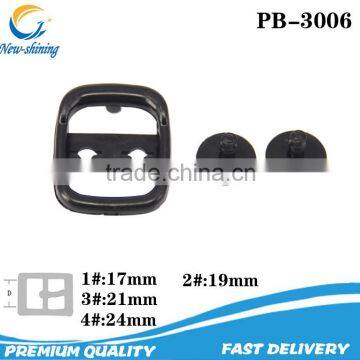 Wholesale plastic strip shoe buckle