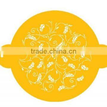 Cake stencil Oal Leaf design for elegant wedding cakes