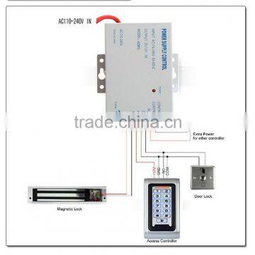 High Quality Metal Case Waterproof Standalone 125khz Access Control Reader Relay Control With Keypad photo-5
