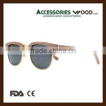 Fashion design Wholesale custom made wooden sunglasses/eyewear