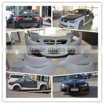 High quality widebody M3 design body kit for bm 3 series e92 e93 coupe wide style 06~