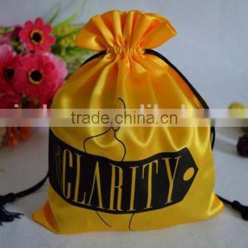 Wholesale Large Satin Drawstring Bag /Satin Pouch (20150730J114)