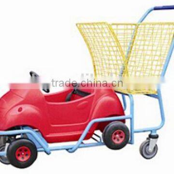 RH-SK05 Plastic car cartoon children shopping cart