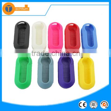 9 color car key cover for Fiat 500 flip remote key case