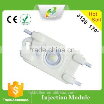 Mini size IP68 single 2835 led injection module with lens