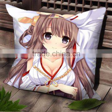 New Kantai Collection Anime Dakimakura Square Pillow Cover SPC19