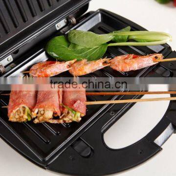 mini 2-slice electric toaster sandwich panini press grill maker