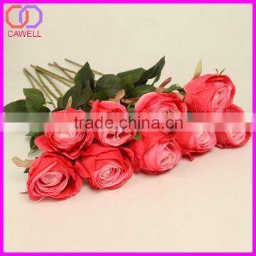 Artificial Silk White Rose Bud photo-3