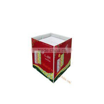 2015 metal fashionable sales cheap promotional display table HSX-750