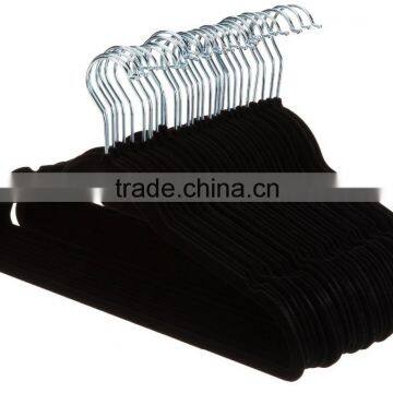 Ultra Thin No-slip Velvet Hangers Set of 50 in Color Box photo-3