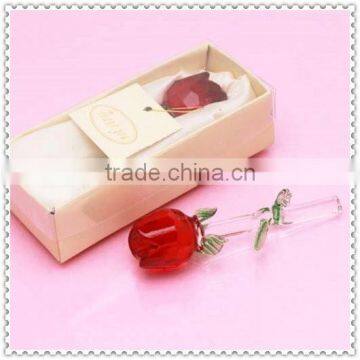 Promotional Cheap Crystal Rose for Wedding Best Gifts