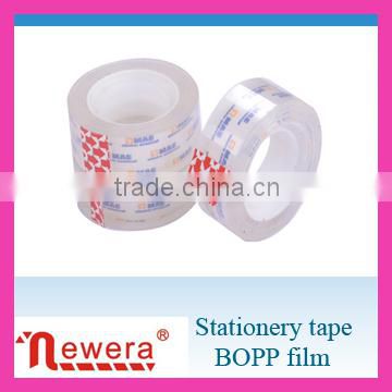 Bopp/opp adhesive Stationery tape for school and office