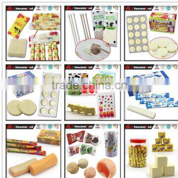 Dry Milk Tablet Press Candy Factory / Soft Milk Candy Ball Manufacturers
