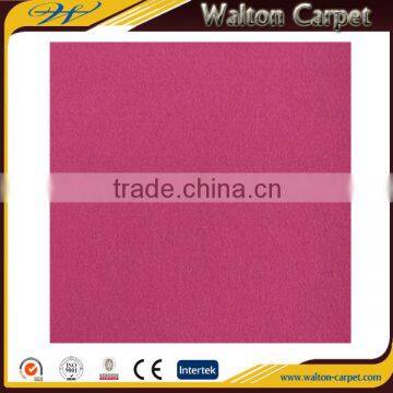 Hot pink popular wedding use non-woven needle punched cheap high quality carpet