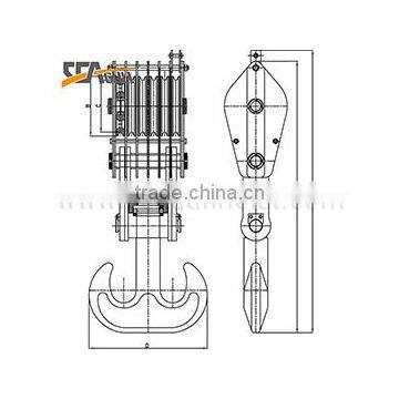 ZHC Series Marine Cargo Lifting Hook Block