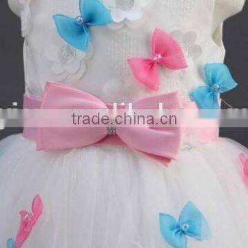 Summer Hot Sale Bows Girls Dress Birthday Bows Girls Dress photo-5