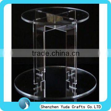 lighted acrylic table counter desktop cake candy display stand rack holder factory price