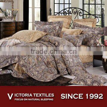4 piece queen size comforter set classic chocolate bed in bag