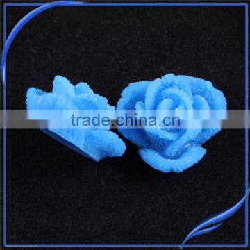 2016 matt finish flat back resins rose flowers candy color-zhiya factory