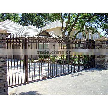 Low price steel gate fence gate, main gate colors, latest main gate designs on  online shopping