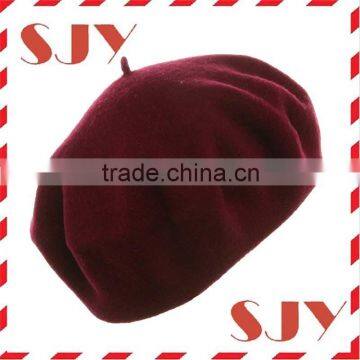 100%wool High Quality Many Colors French Kids Berets Cap photo-3