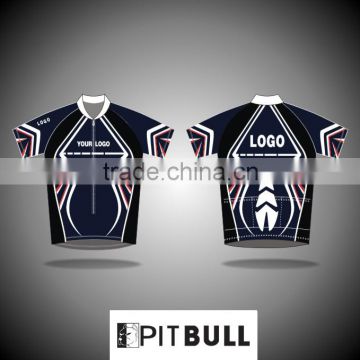 Hot selling custom design sublimation cycling wear cycling jersey