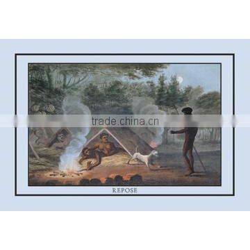 Repose 12x18 Giclee on Canvas