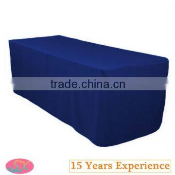 Rectangular Table Cover Polyester Table Cloth For Meeting Room