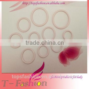 Nylon coated lingerie ring / slider/adjuster