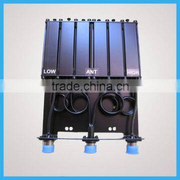 Base Station Repeater Duplexer High Power 50W 6 cavity Duplexer for Mobile Radio FM Transceive
