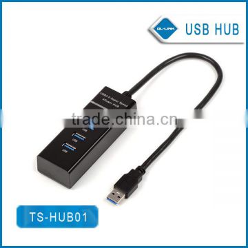 Hot sale!conference Gift High Speed 4 Port USB 3.0 HUB.Factory direct supply!