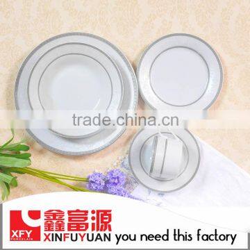 porcelain dinner set tableware set in different shape and design