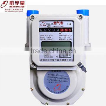 Smart IC Card Prepayment Aluminium Case Gas Meter G1.6