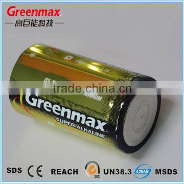 High capacity battery alkaline battery 1.5v d lr20 with best price