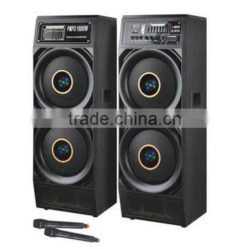 Bluetooth Speaker for Stage Outdoor With Remote and Wireless Mic and Led Light YY-104 photo-2