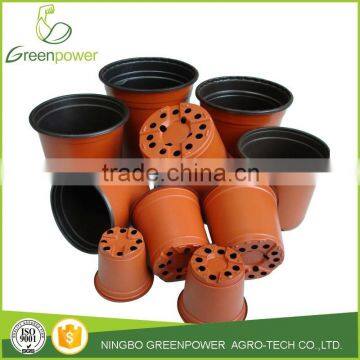 plastic planter pots for flower planting