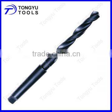 DIN345 Black Oxide Roll Forged HSS Morse Taper Shank Twist Drill Bits