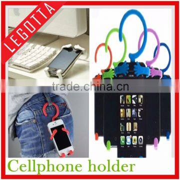 Multifunctional Hanging Man Mobile Guy Funny Flexible Cell Phone Holder for Car photo-6