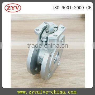 316/304 Stainless Steel Wafer flanged Ball Valve PN 16/40 China Manufacturer