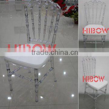 plexi chair /resin royal chair clear