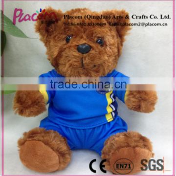 2016 New desgin Cute Best selling Kid toys and Gifts Cheap Customize Plush bear with clothes