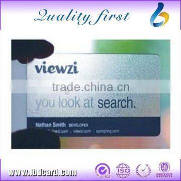 Rewritable EM4100 CR80 Crystal Transparent Chip Cards RFID Cards photo-6