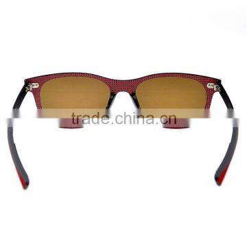 Chinese Products Sold Trendy Colorful Mirror Promotion Carbon Fiber Sunglasses photo-5